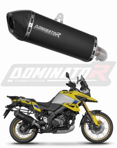 Suzuki V-Strom 1050 DE 2023 - 2025 Avgas Ljuddämpare HP7 SVART + dB killer