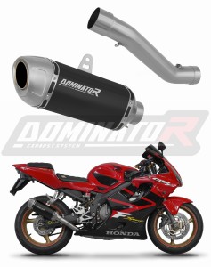 Honda CBR 600 F4i Sport 2001 - 2006 Avgas Ljuddämpare S6 Shorty SVART + dB killer