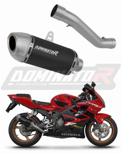 Honda CBR 600 F4i Sport 2001 2006 motorcycle Exhaust Muffler Auspuff Sportauspuff Silencer Echappement Silencieux Scarico Scarichi Escape Wydech Tłumik S6 Shorty BLACK Dominator x