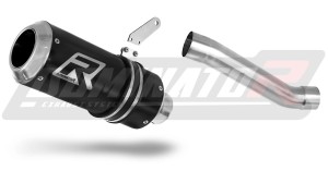 Ducati  MONSTER 821 2018 - 2021 Avgas Ljuddämpare GP SVART + dB killer