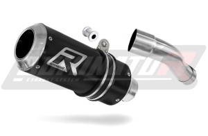 Honda CB 600F HORNET PC41 2007 - 2013 Avgas Ljuddämpare GP SVART + dB killer