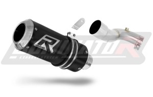 Honda CBR 1000RR 2008 - 2013 Avgas Ljuddämpare GP SVART + dB killer