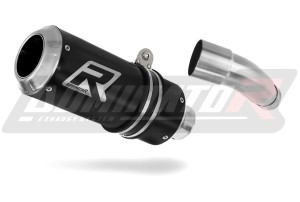 Kawasaki NINJA 125 Z125 2019 - 2023 Avgas Ljuddämpare GP SVART + dB killer