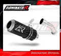 exhaust muffler DOMINATOR GP BLACK fits the motorcycle Kawasaki ZX10R 2008   2010 2