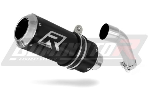 Suzuki GSR 750 2011 2016 Exhaust Muffler Auspuff Sportauspuff Silencer Echappement Silencieux Scarico Scarichi Escape Toba de esapament Avgas Ljuddämpare Wydech Tłumik GP Black Noir Nero Negro Svart Schwarz Negru Dominator x