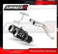 Yamaha FZ6 Fazer 600 S2 2006 2010 Exhaust Muffler Auspuff Sportauspuff Silencer Echappement Silencieux Scarico Scarichi Escape Toba de esapament Avgas Ljuddämpare Wydech Tłumik GP Black Noir Nero Negro Svart Schwarz Negru Dominator