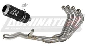 Yamaha XJ 6N / S / F 600 Diversion 2009 - 2016 Avgas Ljuddämpare GP SVART + dB killer