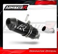 exhaust muffler DOMINATOR HP3 BLACK fits the motorcycle Aprilia RSV 4 RF Low Level 2015   2016