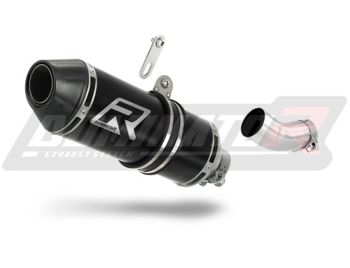 exhaust muffler DOMINATOR HP3 BLACK fits the motorcycle Aprilia RSV 4 RF Low Level 2015   2016 2