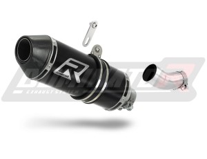 Aprilia Tuono V4 1100 RR Low Level 2015 - 2016 Avgas Ljuddämpare HP3 SVART + dB killer