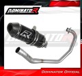 Honda CBF 125 2009 2014 Exhaust Muffler Auspuff Sportauspuff Silencer Echappement Silencieux Scarico Scarichi Escape Toba de esapament Avgas Ljuddämpare Wydech Tłumik Carbon Tip HP3 Black Noir Nero Negro Svart Schwarz Negru Dominator
