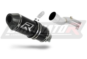 Honda CBR 1000RR 2008 - 2013 Avgas Ljuddämpare HP3 SVART + dB killer
