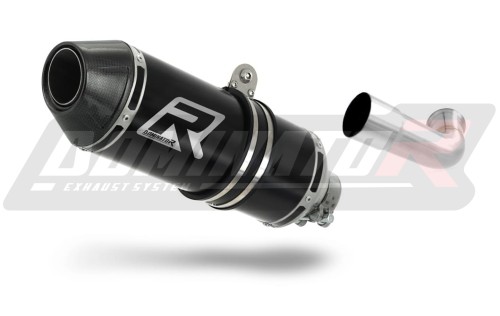 KTM RC 125 2017 2020 Exhaust Muffler Auspuff Sportauspuff Silencer Echappement Silencieux Scarico Scarichi Escape Toba de esapament Avgas Ljuddämpare Wydech Tłumik Carbon Tip HP3 Black Noir Nero Negro Svart Schwarz Negru Dominator x