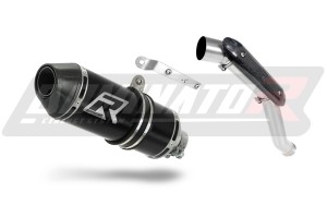 KTM RC 390 2017 - 2020 HI Level Avgas Ljuddämpare HP3 SVART + dB killer