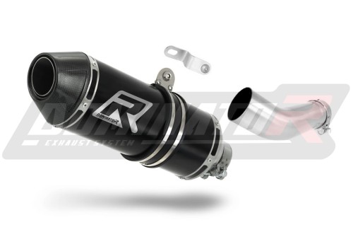 Suzuki GSXR 750 K6 K7 2006 2007 Exhaust Muffler Auspuff Sportauspuff Silencer Echappement Silencieux Scarico Scarichi Escape Toba de esapament Avgas Ljuddämpare Wydech Tłumik Carbon Tip HP3 Black Noir Nero Negro Svart Schwarz Negru Dominator x