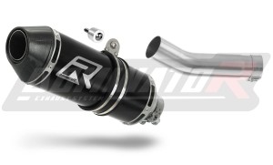 Triumph  STREET TRIPLE 675 R / S / RS 2013 - 2016 Avgas Ljuddämpare HP3 SVART + dB killer
