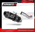 exhaust muffler DOMINATOR HP3 BLACK fits to Triumph TIGER SPORT 1050 2013  2015 3