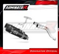 Yamaha FZ6 Fazer S2 2006 2010 Exhaust Muffler Auspuff Sportauspuff Silencer Echappement Silencieux Scarico Scarichi Escape Toba de esapament Avgas Ljuddämpare Wydech Tłumik Carbon Tip HP3 Black Noir Nero Negro Svart Schwarz Negru Dominator