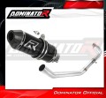 Yamaha YZF R125 2008 2013 Exhaust Muffler Auspuff Sportauspuff Silencer Echappement Silencieux Scarico Scarichi Escape Toba de esapament Avgas Ljuddämpare Wydech Tłumik Carbon Tip HP3 Black Noir Nero Negro Svart Schwarz Negru Dominator