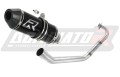complete exhaust system with muffler DOMINATOR Full System HP3 BLACK fits the motorcycle Yamaha YZF R125 2014   2018 2
