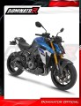 Suzuki GSX-S 1000 1000 GT 950 2025 Full System Motorcycle Muffler Auspuff Sportauspuff Silencer Echappement Silencieux Scarico Scarichi Escape Wydech Tłumik HP8 BLACK Noir Nero Negru Schwarz Svart Negru Dominator Exhaust System 3