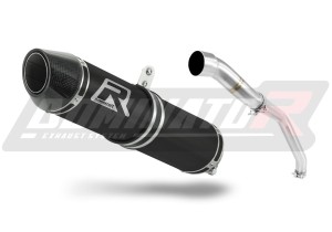 Honda CBR 600RR 2003 - 2004 Avgas Ljuddämpare HP2 SVART + dB killer