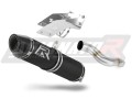 exhaust muffler DOMINATOR HP2 BLACK fits the motorcycle Kawasaki ZX6R 636 2007   2008