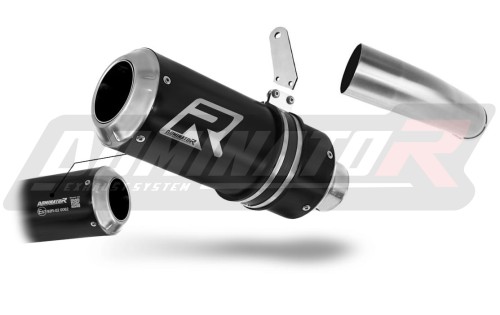 Kawasaki Versys 1000 2019 2024 EU Approved Homologowany Exhaust Muffler Auspuff Sportauspuff Silencer Echappement Silencieux Scarico Scarichi Escape Toba de esapament Avgas Ljuddämpare Wydech Tłumik GP Black Noir Nero Negro Svart Schwarz Negru Dominator x