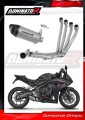 Honda CBR 650 R / E-Clutch 2024 - 2025 Collector Manifold Full Exhaust System Muffler Auspuff Sportauspuff Silencer Echappement Silencieux Scarico Scarichi Escape Wydech Tłumik Titanium HP8 Dominator Exhaust System 1