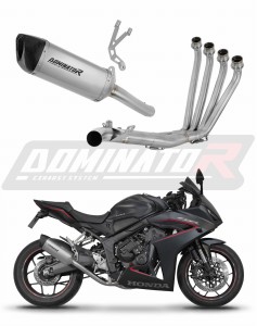 Honda CBR 650 R / E-Clutch 2024 - 2025 Komplett avgassystem LjuddämpareTitan HP6 + dB killer