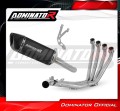 Honda CBR 650 R / E-Clutch 2024 - 2025 Collector Manifold Full Exhaust System Muffler Auspuff Sportauspuff Silencer Echappement Silencieux Scarico Scarichi Escape Wydech Tłumik HP6 BLACK Dominator Exhaust System 2