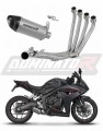 Honda CB 650 R / E-Clutch 2024 - 2025 Collector Manifold Full Exhaust System Muffler Auspuff Sportauspuff Silencer Echappement Silencieux Scarico Scarichi Escape Wydech Tłumik Titanium HP8 Dominator Exhaust System