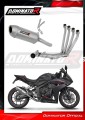 complete exhaust system with muffler DOMINATOR Full System S6 fits the motorcycle Honda CB 650 R / E Clutch 2024   2025 5