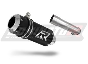 Husqvarna Svartpilen 401 2020 - 2023 Avgas Ljuddämpare GP SVART + dB killer