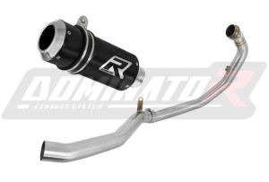 Husqvarna Vitpilen 401 2020 - 2023 Komplett avgassystem Ljuddämpare GP SVART + dB killer