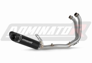 Aprilia Tuono 457 2024 - 2025 Komplett avgassystem Ljuddämpare HP8 SVART + dB killer