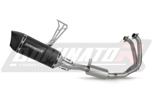 Aprilia Tuono 457 2024 - 2025 Komplett avgassystem Ljuddämpare HP6 SVART + dB killer