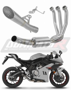 CF MOTO 675 SR-R 2024 - 2026 Komplett avgassystem Ljuddämpare GP3