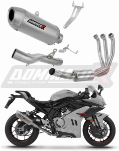 CF MOTO 675 SR-R 2024 - 2026 Komplett avgassystem Ljuddämpare S6 + dB killer