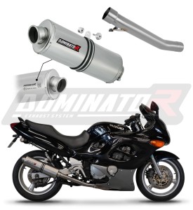 Suzuki GSXF 750 1998 - 2006 EU-godkänd Avgas Ljuddämpare OV
