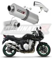 SUZUKI GSF 1250 BANDIT 2007 - 2016 Homologated EC Type approval Street legal  EU Approved EXHAUST Silencer Muffler Auspuff Sportauspuff Silencer Echappement Silencieux Scarico Scarichi  Marmitta Escape Wydech Tłumik OV DOMINATOR EXHAUST SYSTEM x