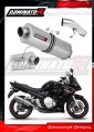 wydech tłumik DOMINATOR Homologowany Owalny pasujący do motocykla Suzuki GSXF 650 2007 - 2016 2