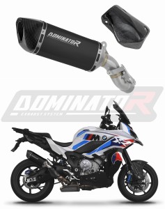 BMW M1000XR 2020 - 2026 Avgas Ljuddämpare HP6 SVART + dB killer