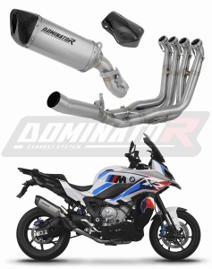 BMW M1000XR 2020 - 2026 Komplett avgassystem Ljuddämpare Titan HP6 + dB killer