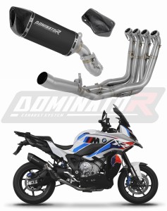 BMW M1000XR 2020 - 2026 Komplett avgassystem Ljuddämpare HP6 SVART + dB killer