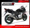 exhaust muffler DOMINATOR homologated road legal ROUND fits the motorcycle GSF 650 BANDIT 2007   2016 4