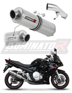 Suzuki GSXF 650 2007 - 2016 EU-godkänd Avgas Ljuddämpare ST