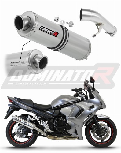 Suzuki GSX 1250 FA 2010 - 2016 Motorcycle EXHAUST Homologated EC Type approval  Street legal Muffler Auspuff Sportauspuff Silencer Echappement Silencieux Scarico Marmitta Scarichi Escape Wydech Tłumik ST Dominator Exhaust System x