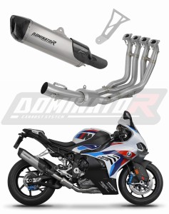 BMW M1000RR 2025 - 2026 Komplett avgassystem Ljuddämpare Titan HP6 + dB killer