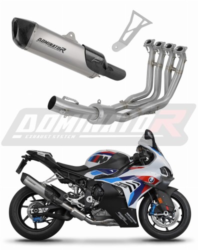 complete exhaust system with muffler DOMINATOR Full System titanium HP6 fits the motorcycle BMW M1000RR 2025   2026